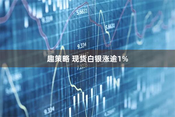 趣策略 现货白银涨逾1%